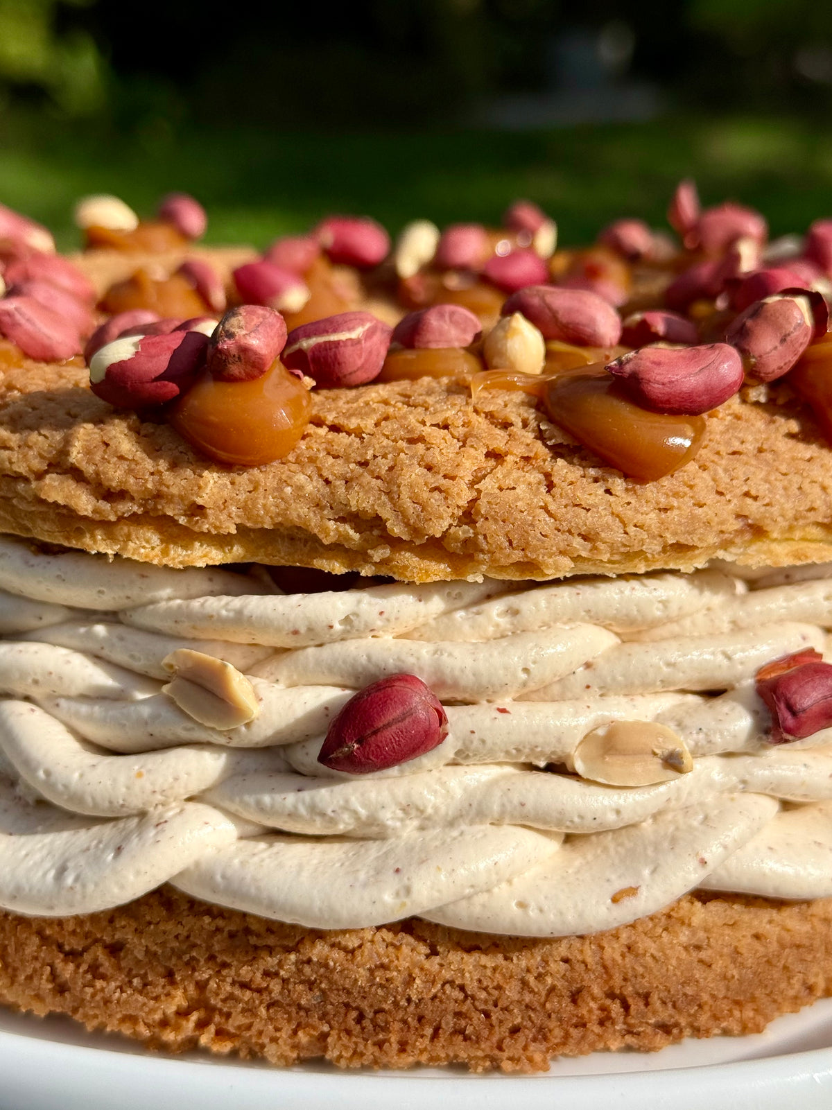 Le Paris Brest cacahuète et caramel